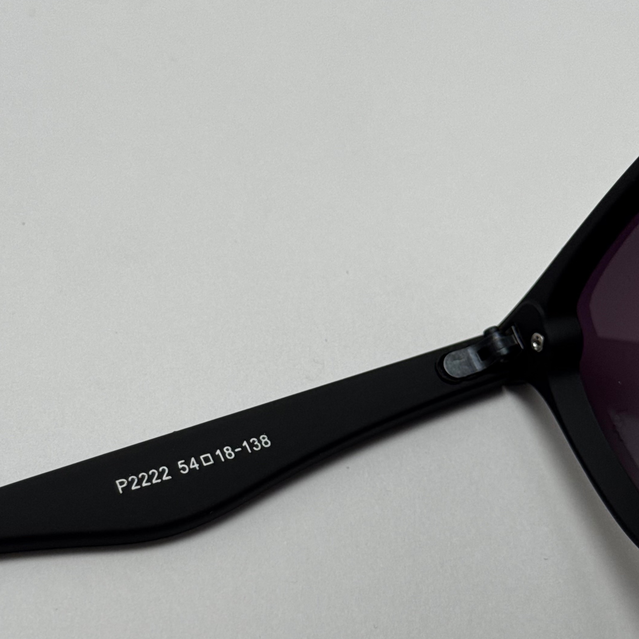 عینک آفتابی پلاریزه ریبن rayban تمام مشکی کد p2222 (ارسال رایگان)