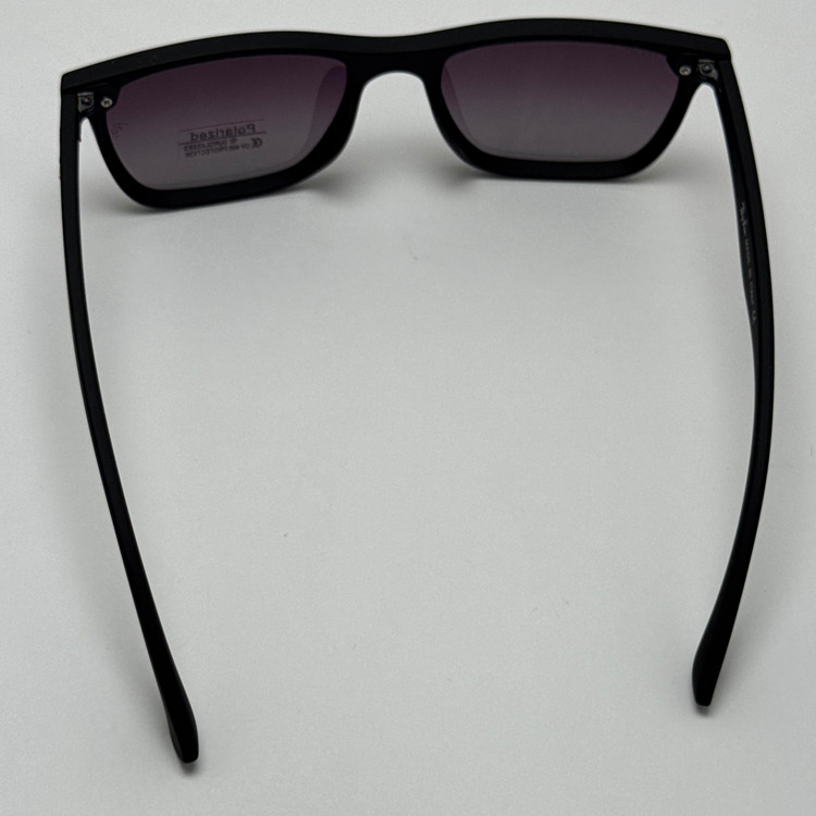 عینک آفتابی پلاریزه ریبن rayban تمام مشکی کد p2222 (ارسال رایگان)