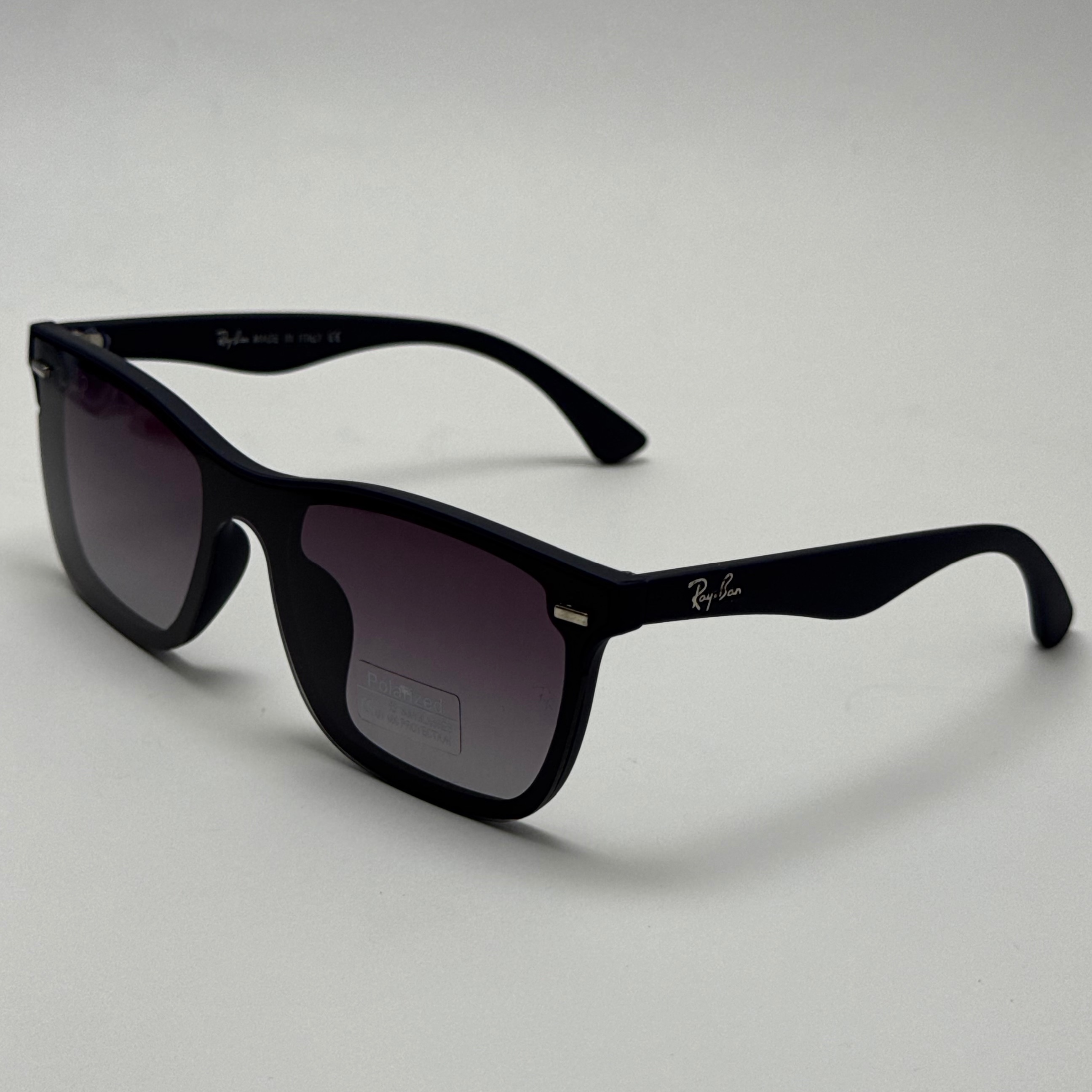 عینک آفتابی پلاریزه ریبن rayban آبی نفتی کد p2222 (ارسال رایگان)