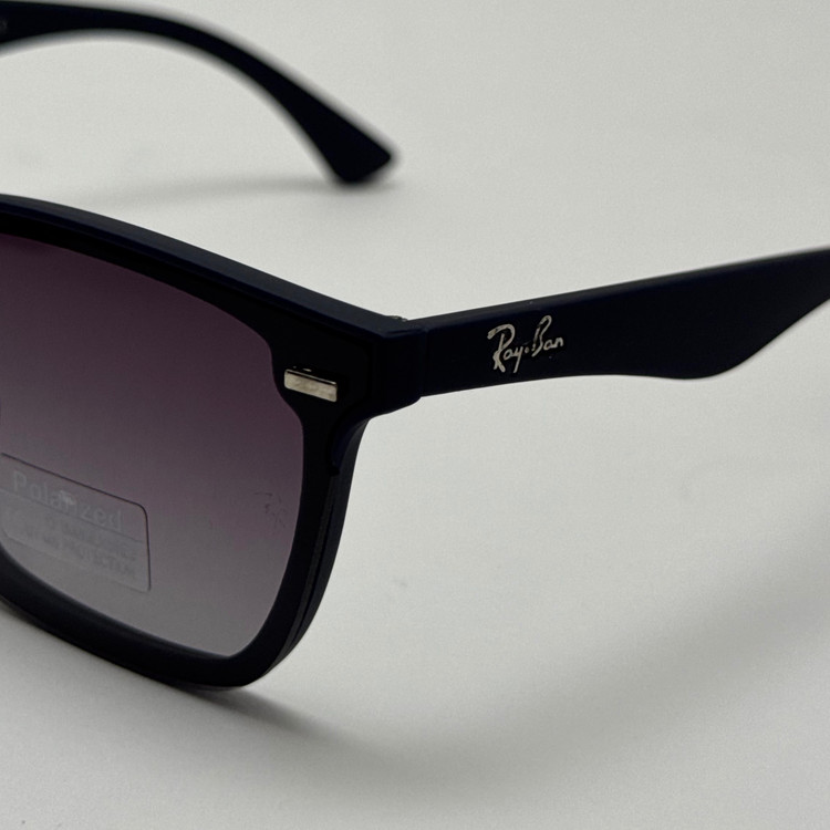 عینک آفتابی پلاریزه ریبن rayban آبی نفتی کد p2222 (ارسال رایگان)