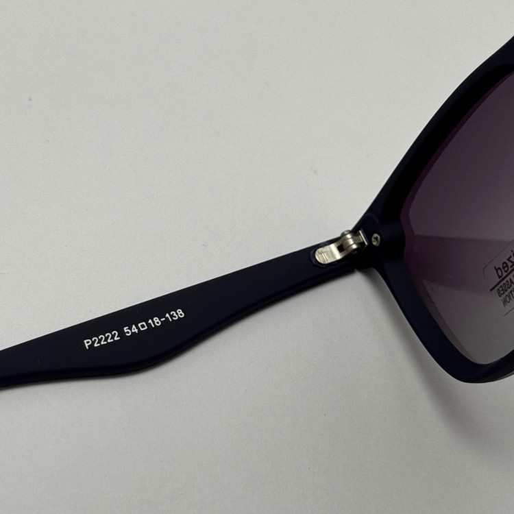 عینک آفتابی پلاریزه ریبن rayban آبی نفتی کد p2222 (ارسال رایگان)
