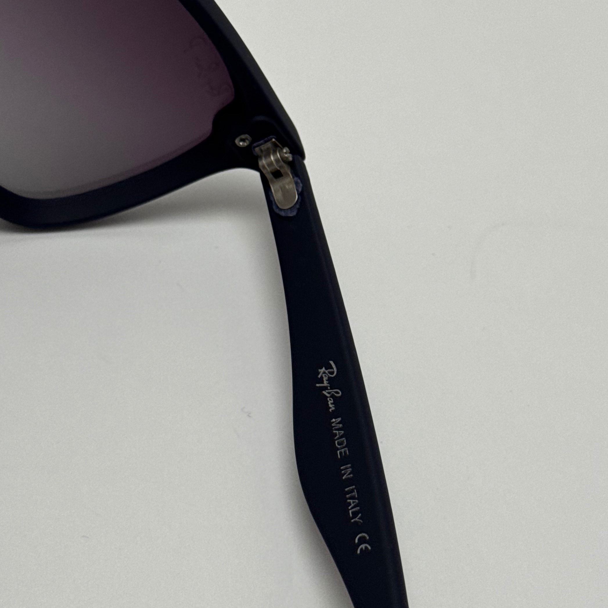 عینک آفتابی پلاریزه ریبن rayban آبی نفتی کد p2222 (ارسال رایگان)