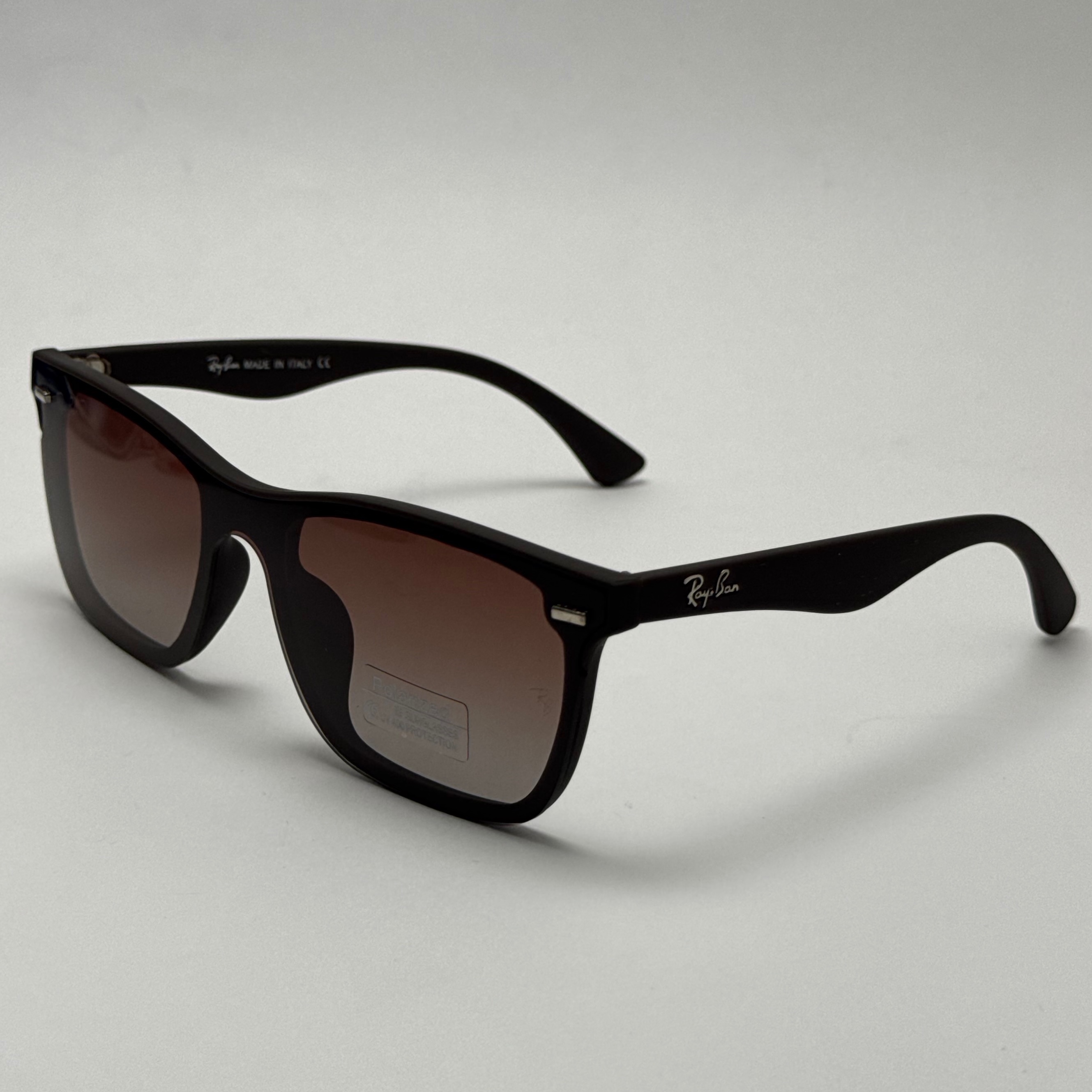 عینک آفتابی پلاریزه ریبن rayban قهوه ای کد p2222 (ارسال رایگان)