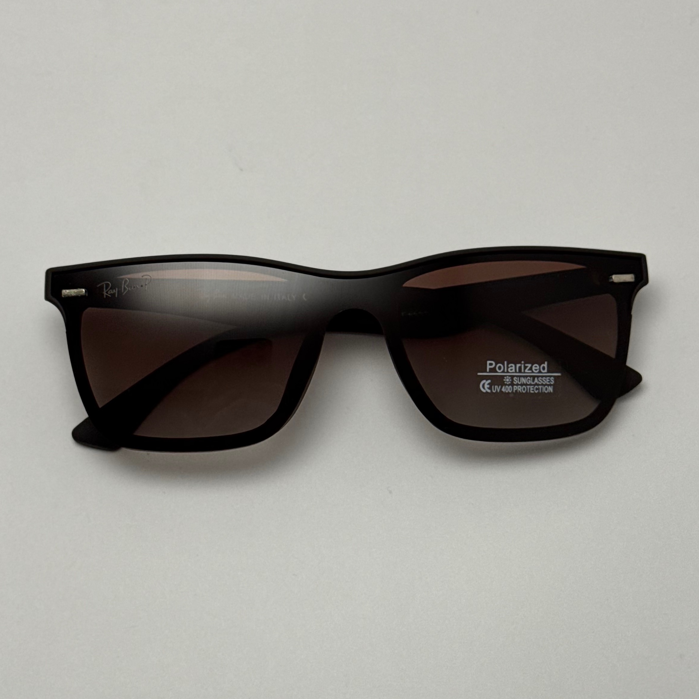عینک آفتابی پلاریزه ریبن rayban قهوه ای کد p2222 (ارسال رایگان)