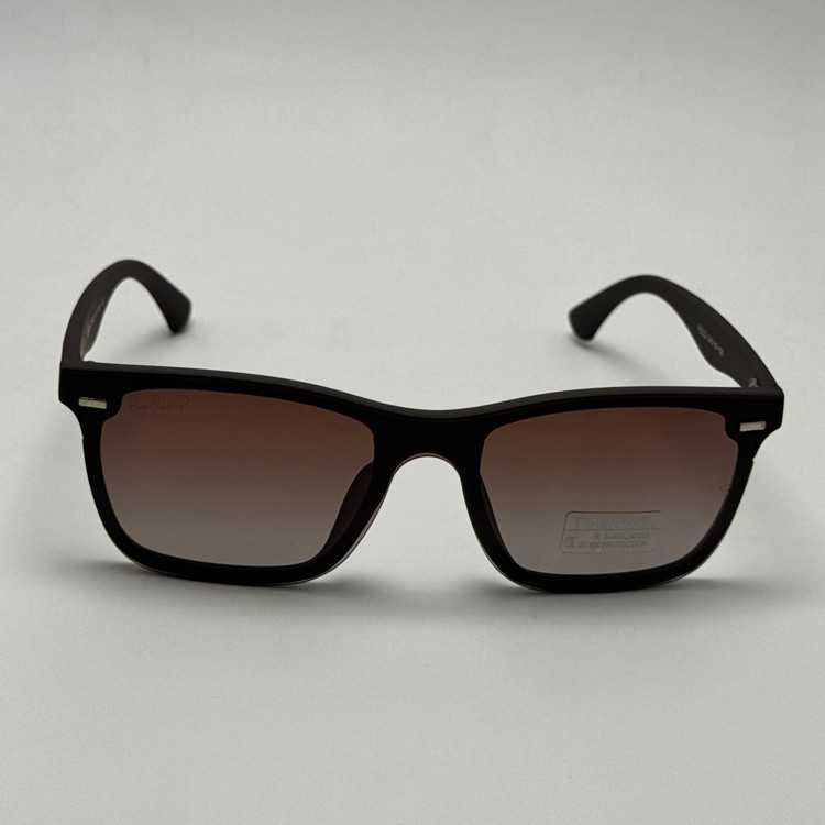 عینک آفتابی پلاریزه ریبن rayban قهوه ای کد p2222 (ارسال رایگان)