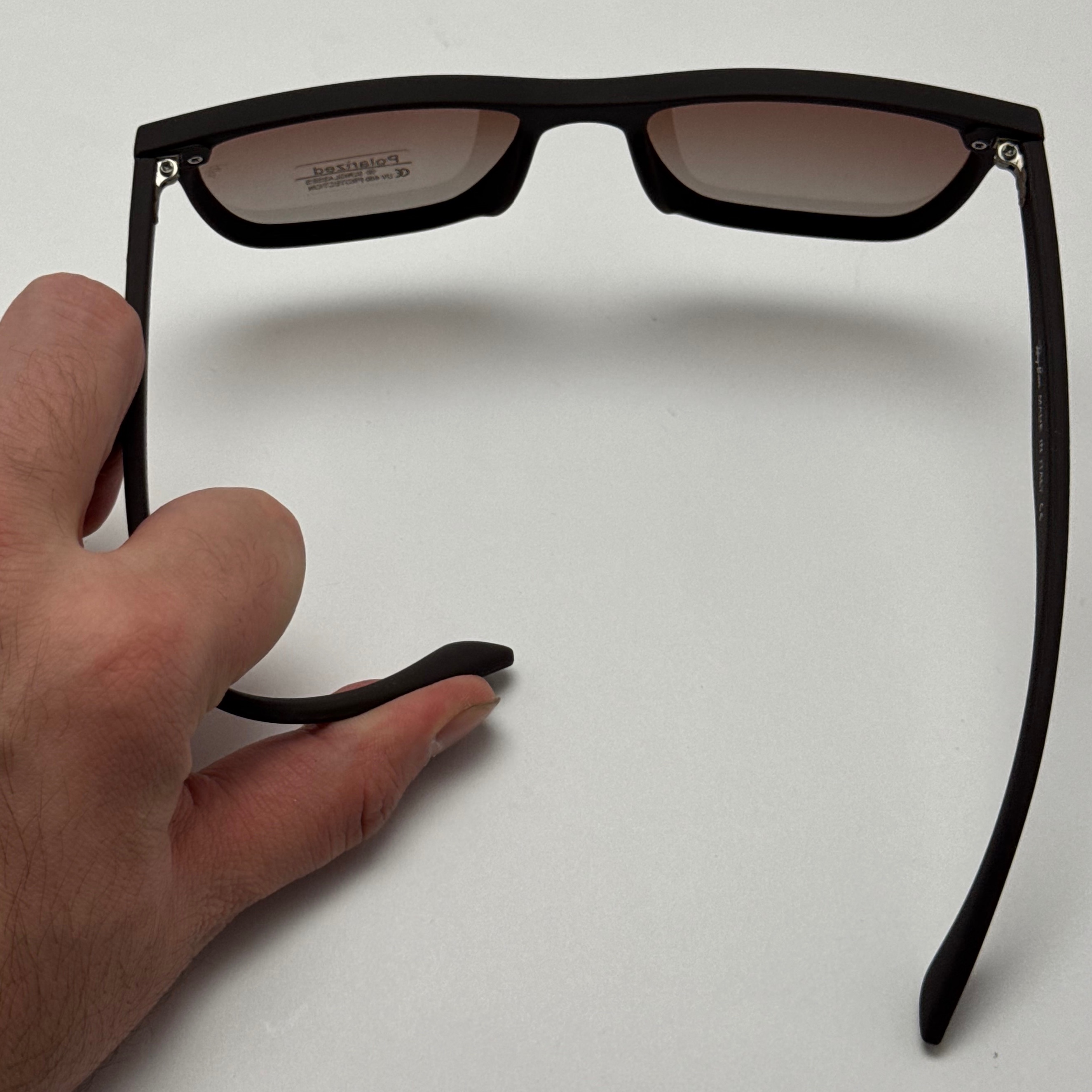 عینک آفتابی پلاریزه ریبن rayban قهوه ای کد p2222 (ارسال رایگان)