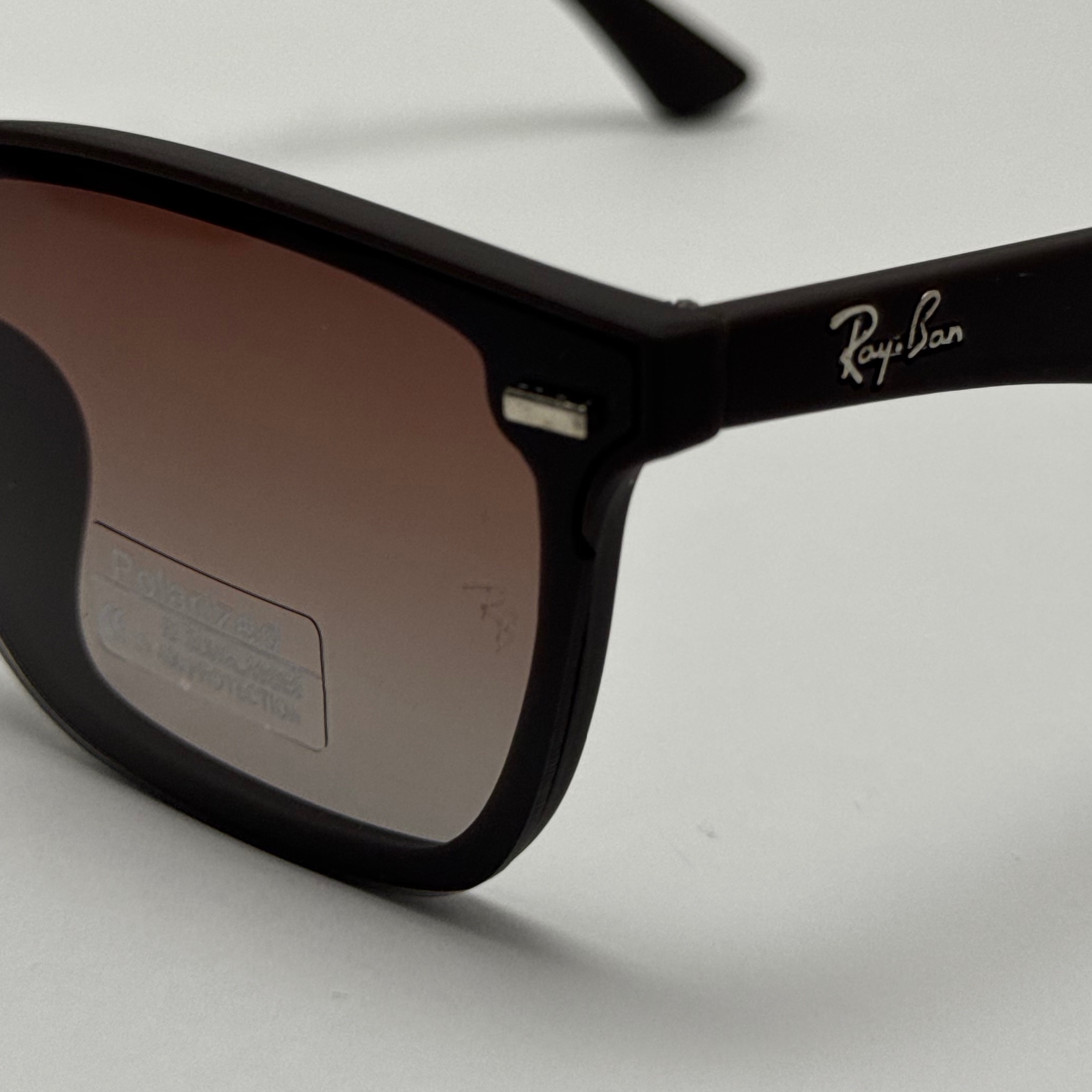 عینک آفتابی پلاریزه ریبن rayban قهوه ای کد p2222 (ارسال رایگان)