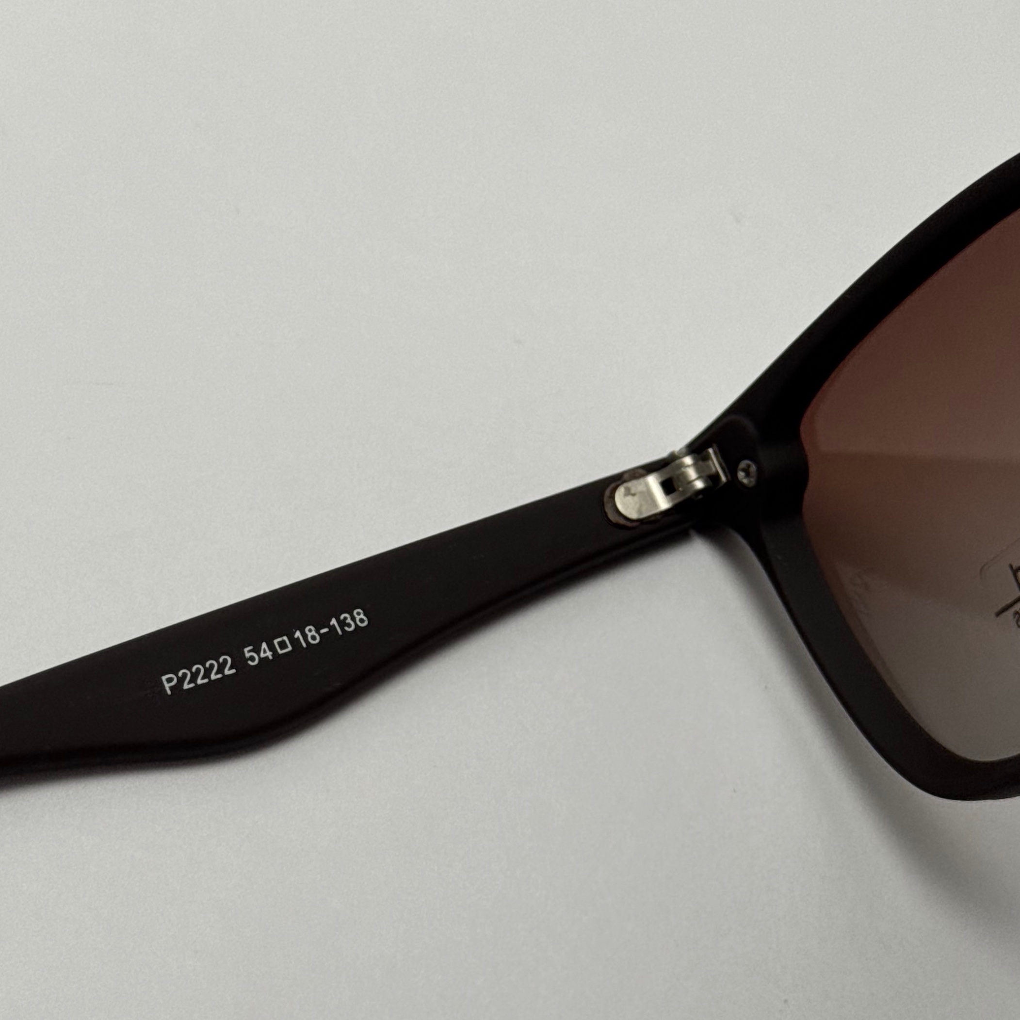عینک آفتابی پلاریزه ریبن rayban قهوه ای کد p2222 (ارسال رایگان)