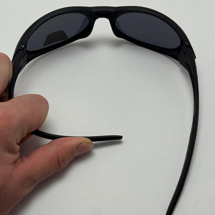 عینک آفتابی پلاریزه اوکلی مدل Oakley Eye Jacket Redux بیضی مشکی (ارسال رایگان)
