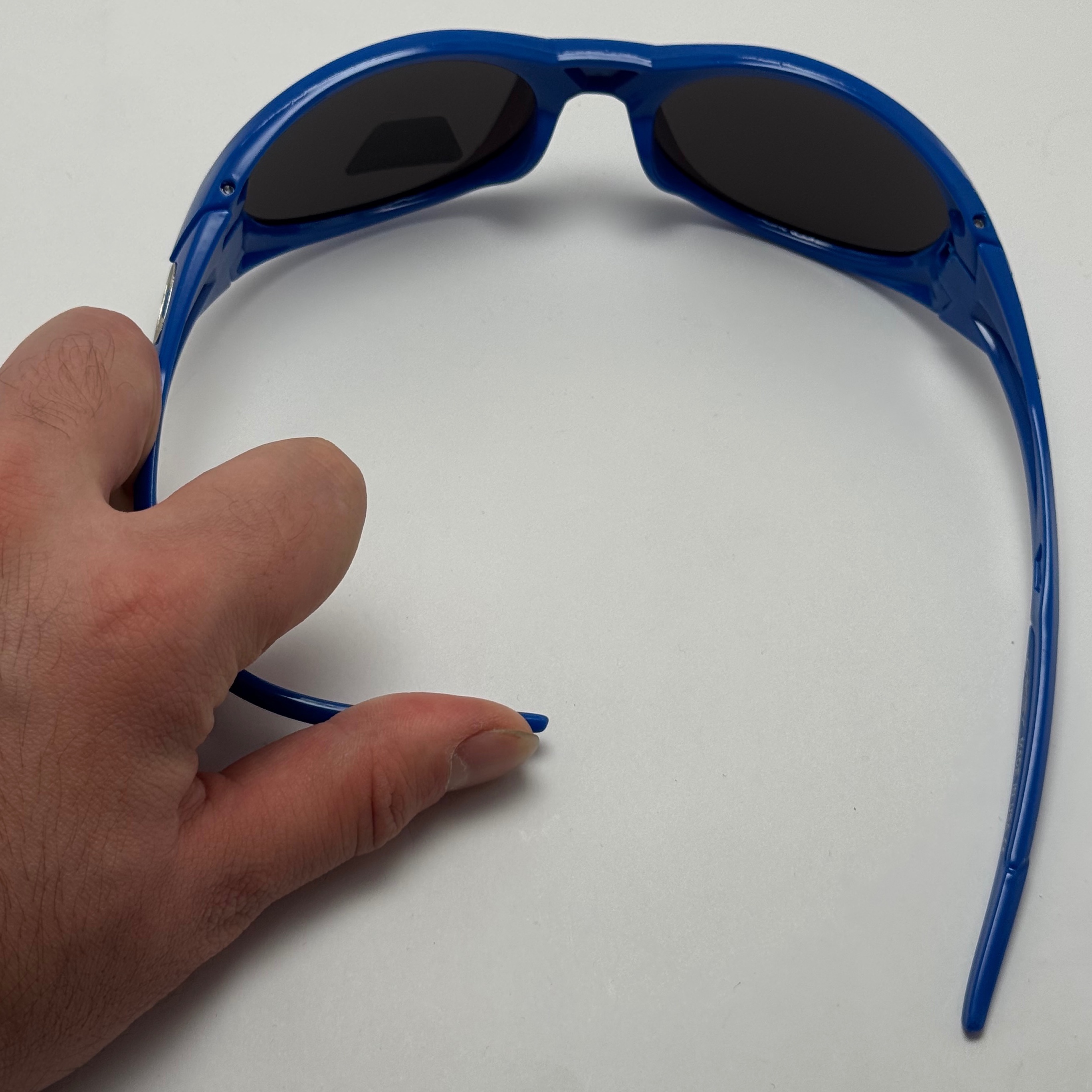 عینک آفتابی پلاریزه اوکلی مدل Oakley Eye Jacket Redux بیضی آبی (ارسال رایگان)