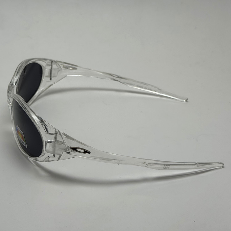 عینک آفتابی پلاریزه اوکلی مدل Oakley Eye Jacket Redux بیضی کریستالی مشکی (ارسال رایگان)