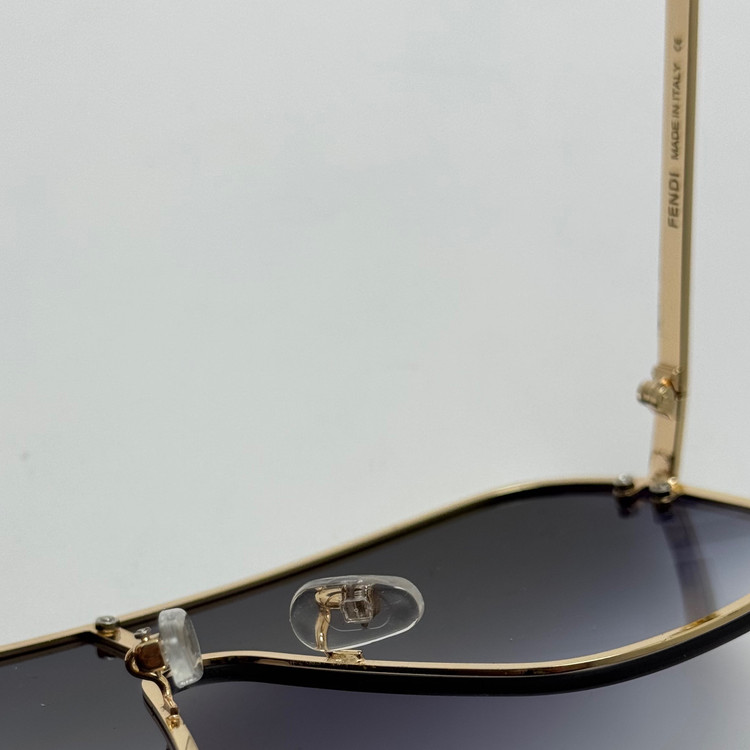 عینک آفتابی فریم لس فندی FENDI مشکی کد 1 (ارسال رایگان)
