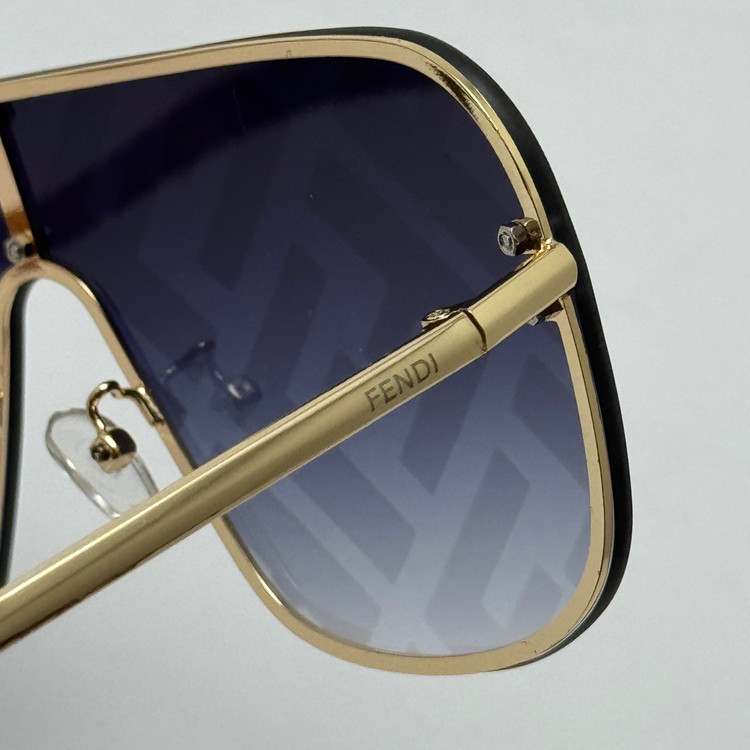 عینک آفتابی فریم لس فندی FENDI مشکی کد 1 (ارسال رایگان)