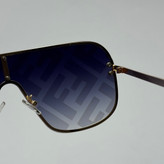 عینک آفتابی فریم لس فندی FENDI مشکی کد 1 (ارسال رایگان)