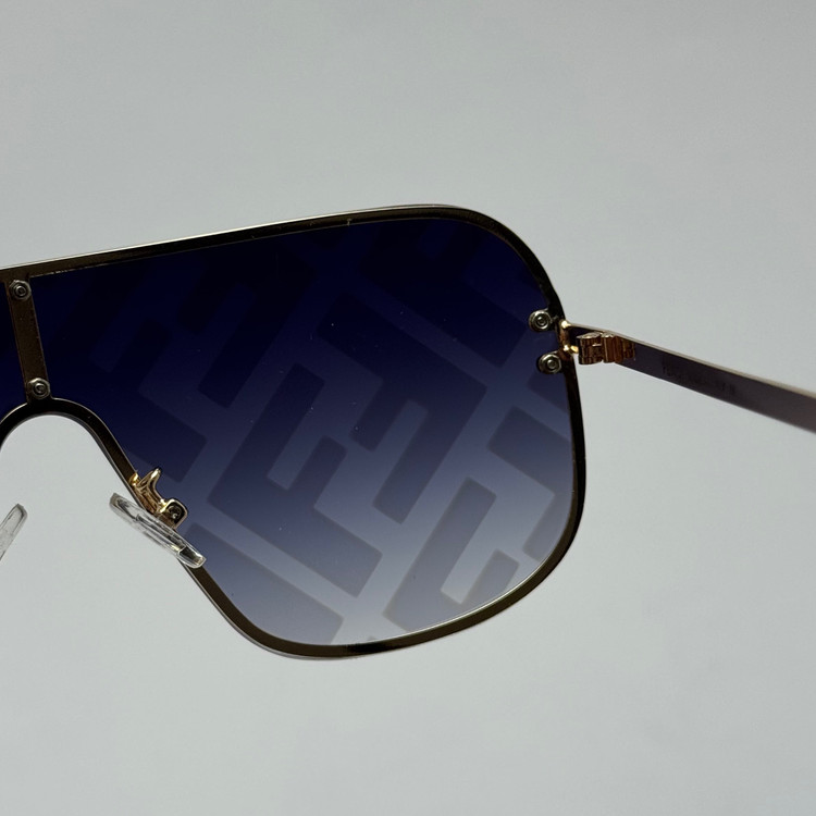 عینک آفتابی فریم لس فندی FENDI مشکی کد 1 (ارسال رایگان)