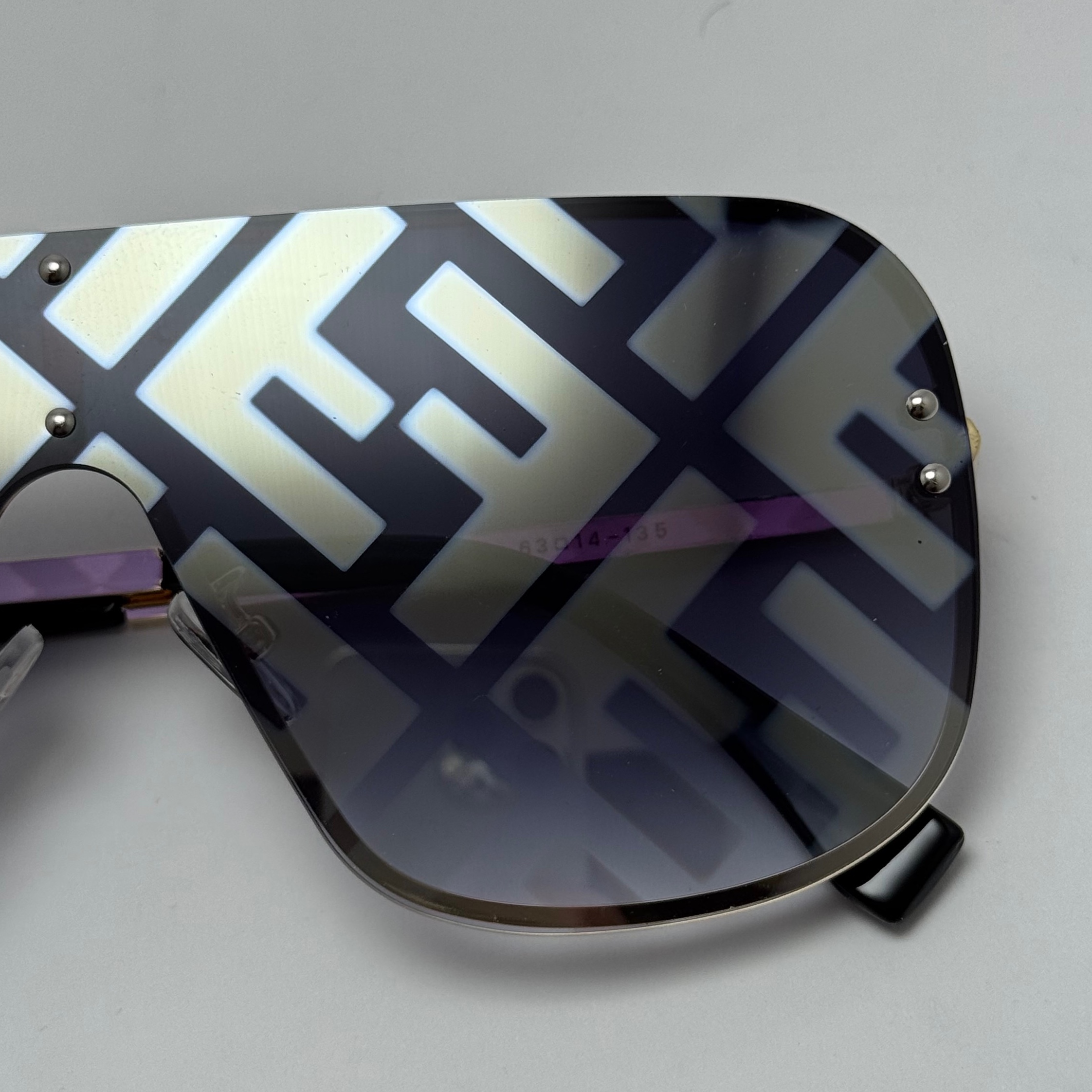 عینک آفتابی فریم لس فندی FENDI مشکی کد 1 (ارسال رایگان)