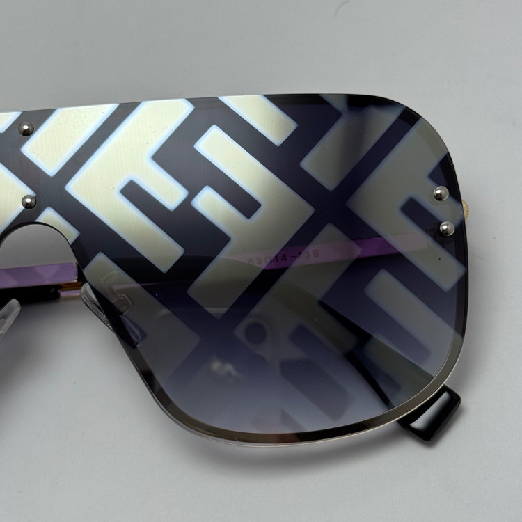 عینک آفتابی فریم لس فندی FENDI مشکی کد 1 (ارسال رایگان)