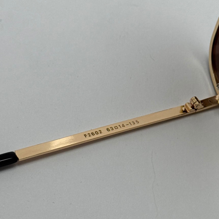 عینک آفتابی فریم لس فندی FENDI قهوه ای کد 1 (ارسال رایگان)