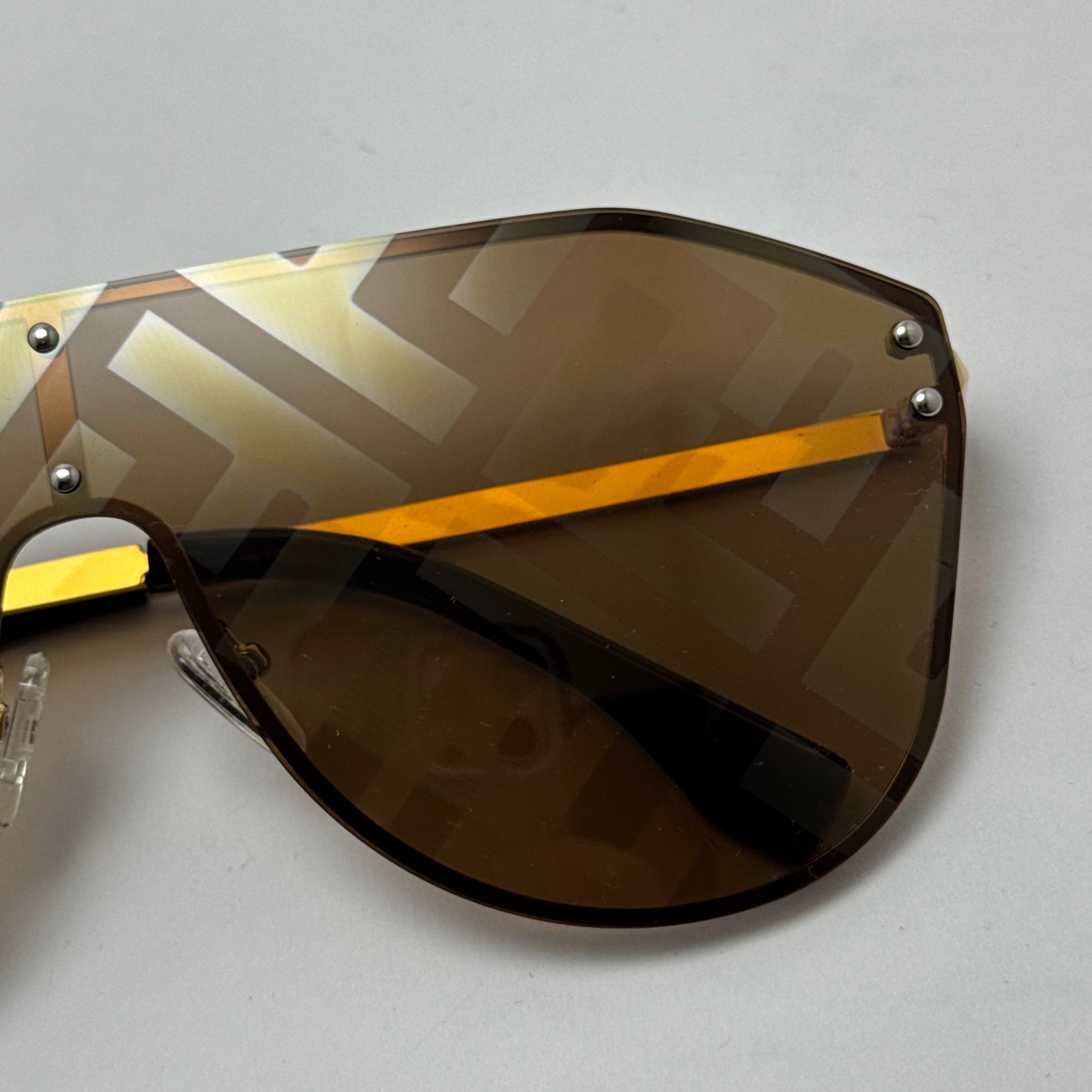 عینک آفتابی و شب فریم لس فندی FENDI قهوه ای کد 2 (ارسال رایگان)