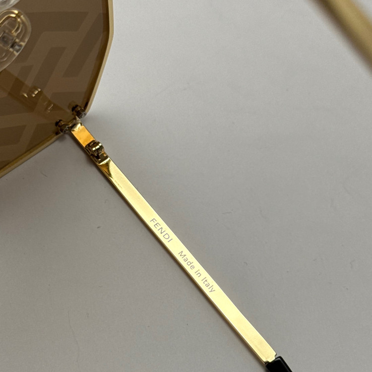 عینک آفتابی و شب فریم لس فندی FENDI قهوه ای کد 2 (ارسال رایگان)