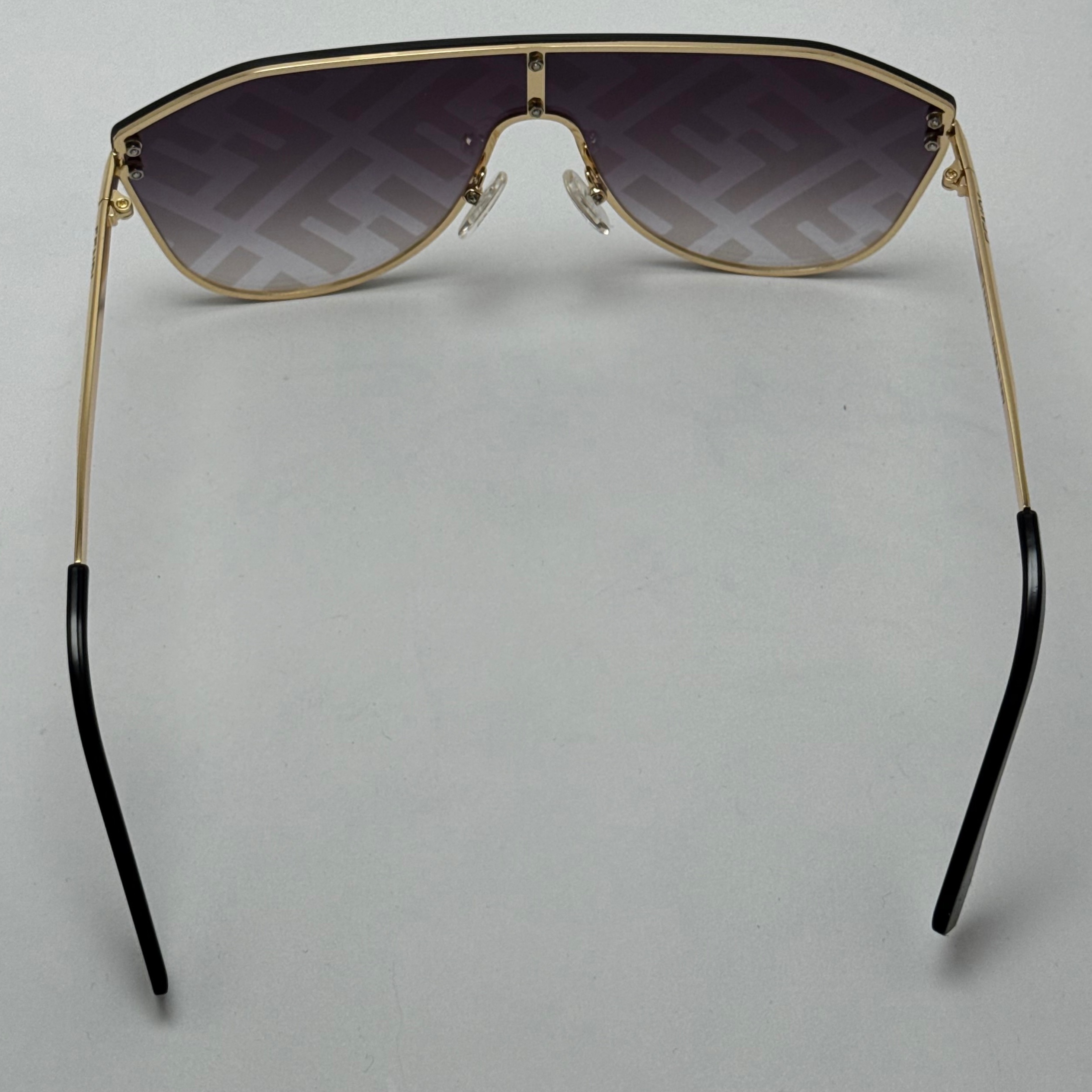 عینک آفتابی فریم لس فندی FENDI مشکی کد 2 (ارسال رایگان)