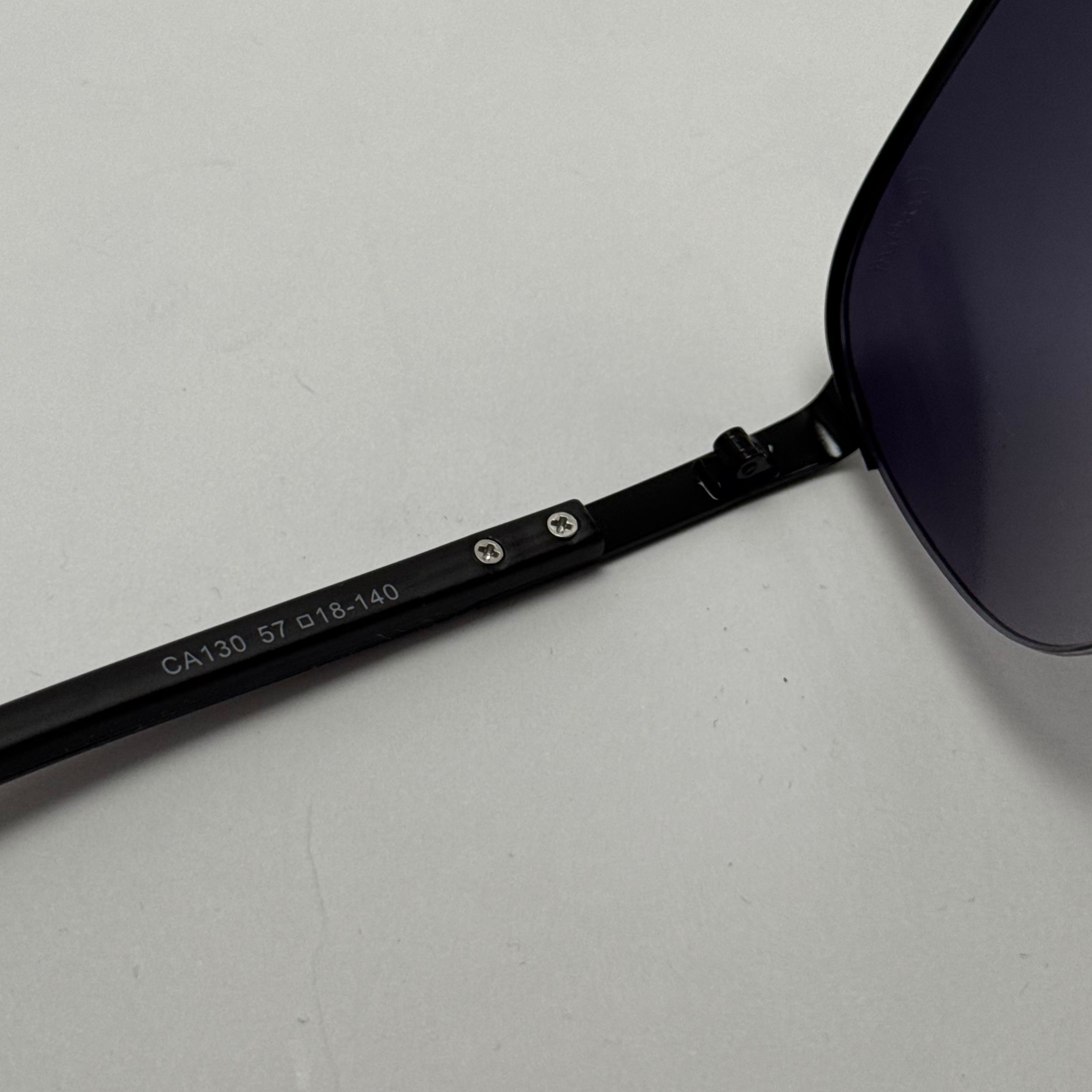 عینک آفتابی مردانه کارتیر Cartier مدل Santos تمام مشکی (ارسال رایگان)