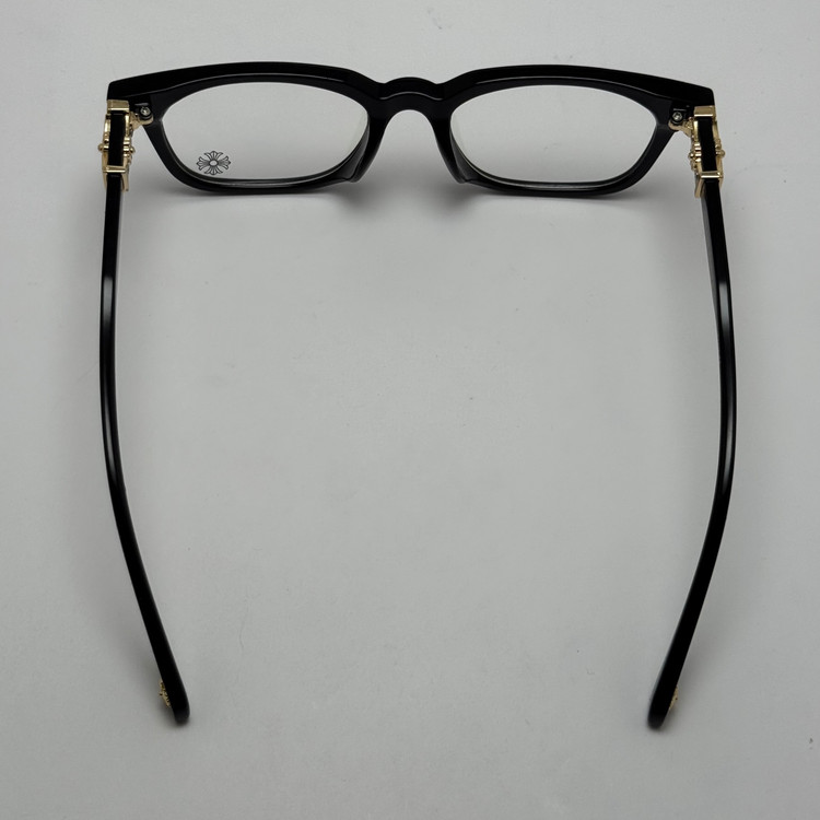 عینک بلوکات کروم هارتز مشکی طلایی Chrome Hearts 2273 با پک کامل کروم هارتز - کیفیت مستر (ارسال رایگان)