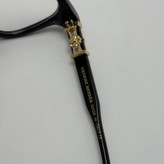 عینک بلوکات کروم هارتز مشکی طلایی Chrome Hearts 2273 با پک کامل کروم هارتز - کیفیت مستر (ارسال رایگان)