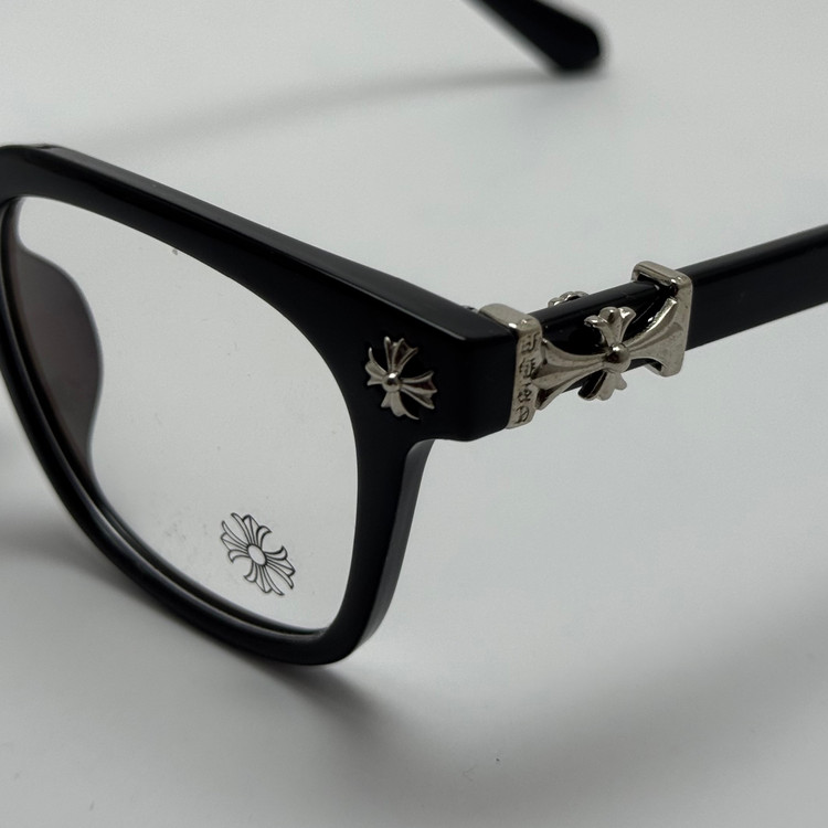 عینک بلوکات کروم هارتز مشکی نقره ای Chrome Hearts 2273 با پک کامل کروم هارتز - کیفیت مستر (ارسال رایگان)