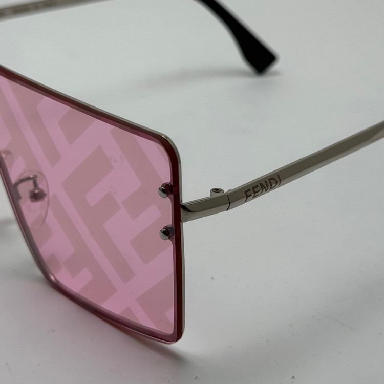 عینک آفتابی و شب فریم لس فندی FENDI صورتی کد 4 (ارسال رایگان)