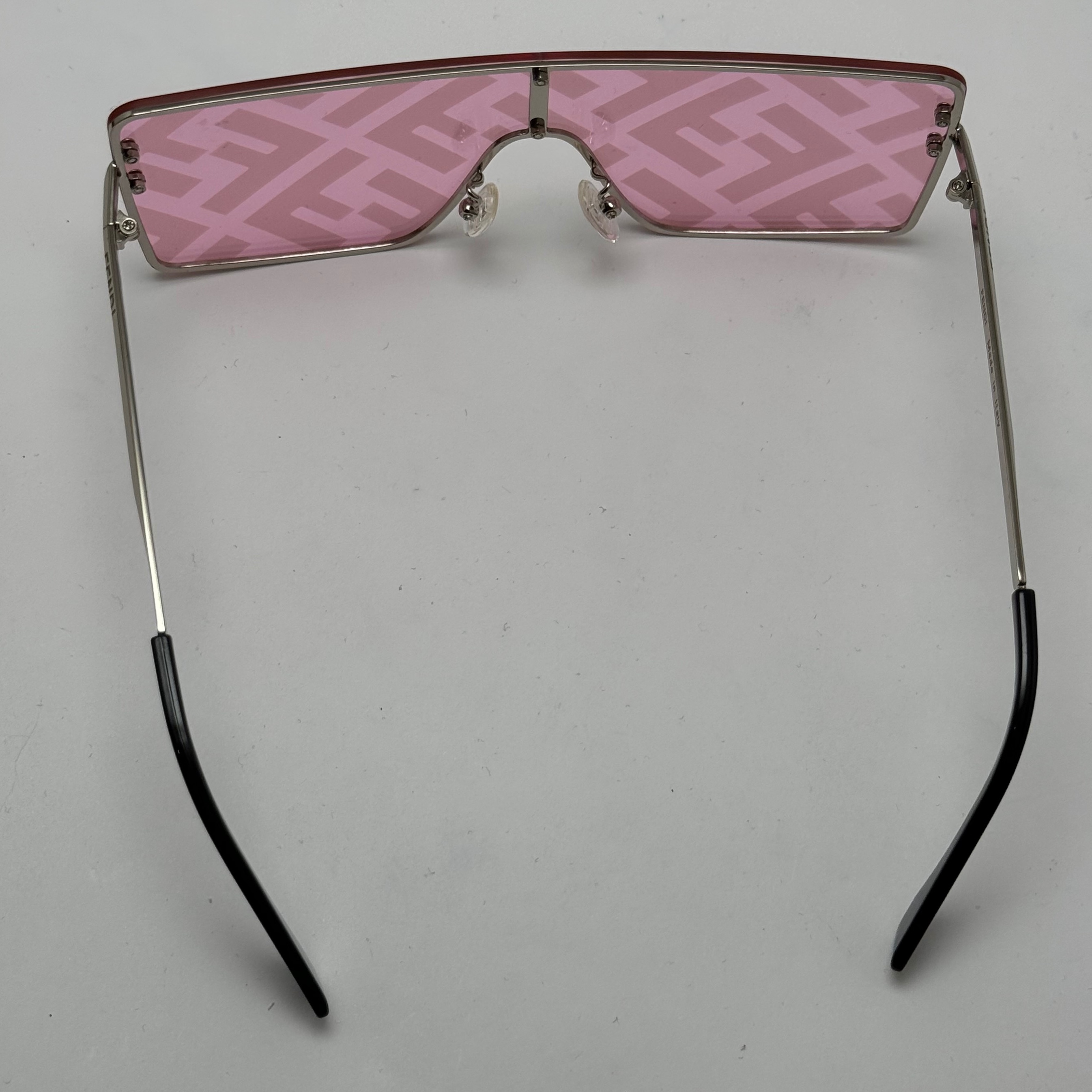 عینک آفتابی و شب فریم لس فندی FENDI صورتی کد 4 (ارسال رایگان)