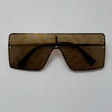 عینک آفتابی فریم لس فندی FENDI قهوه ای کد 4 (ارسال رایگان)