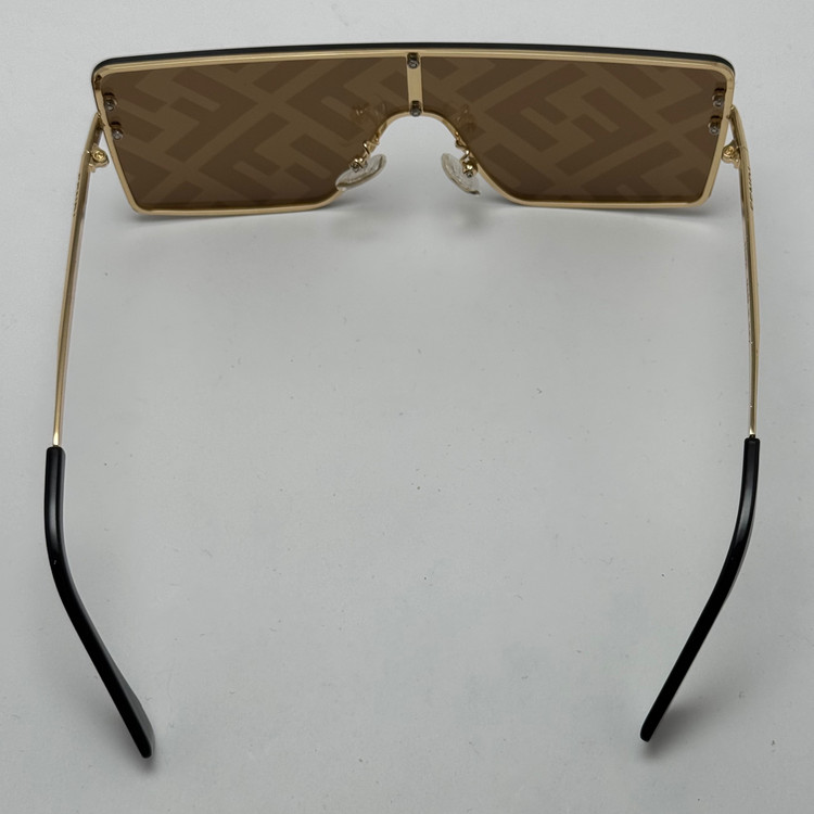 عینک آفتابی فریم لس فندی FENDI قهوه ای کد 4 (ارسال رایگان)