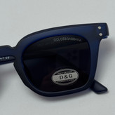 عینک آفتابی پلاریزه دولچه گابانا DOLCE GABBANA دسته سیم کشی شده لولا فنر آبی مات کد 7707 (ارسال رایگان)