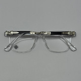 عینک بلوکات کروم هارتز کریستال نقره ای Chrome Hearts 2272 - کیفیت مستر (ارسال رایگان)