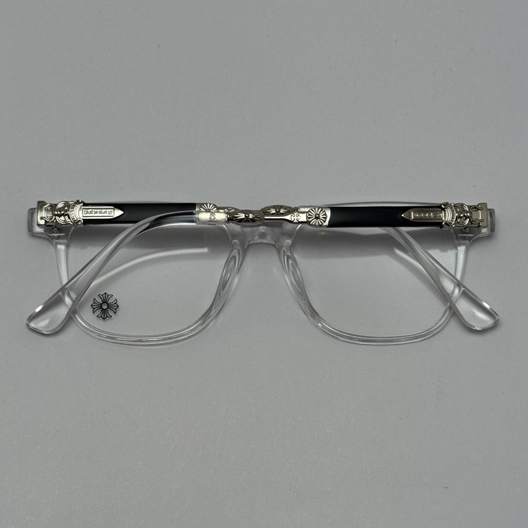 عینک بلوکات کروم هارتز کریستال نقره ای Chrome Hearts 2272 - کیفیت مستر (ارسال رایگان)