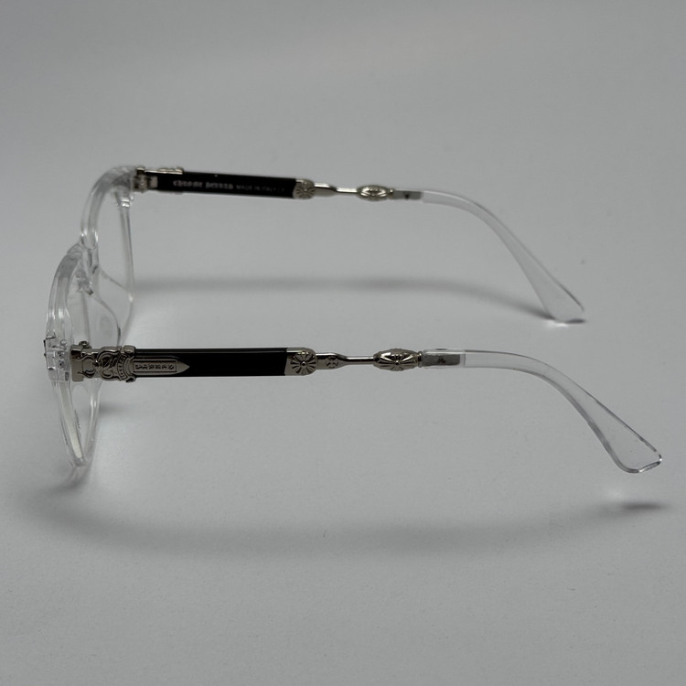 عینک بلوکات کروم هارتز کریستال نقره ای Chrome Hearts 2272 - کیفیت مستر (ارسال رایگان)