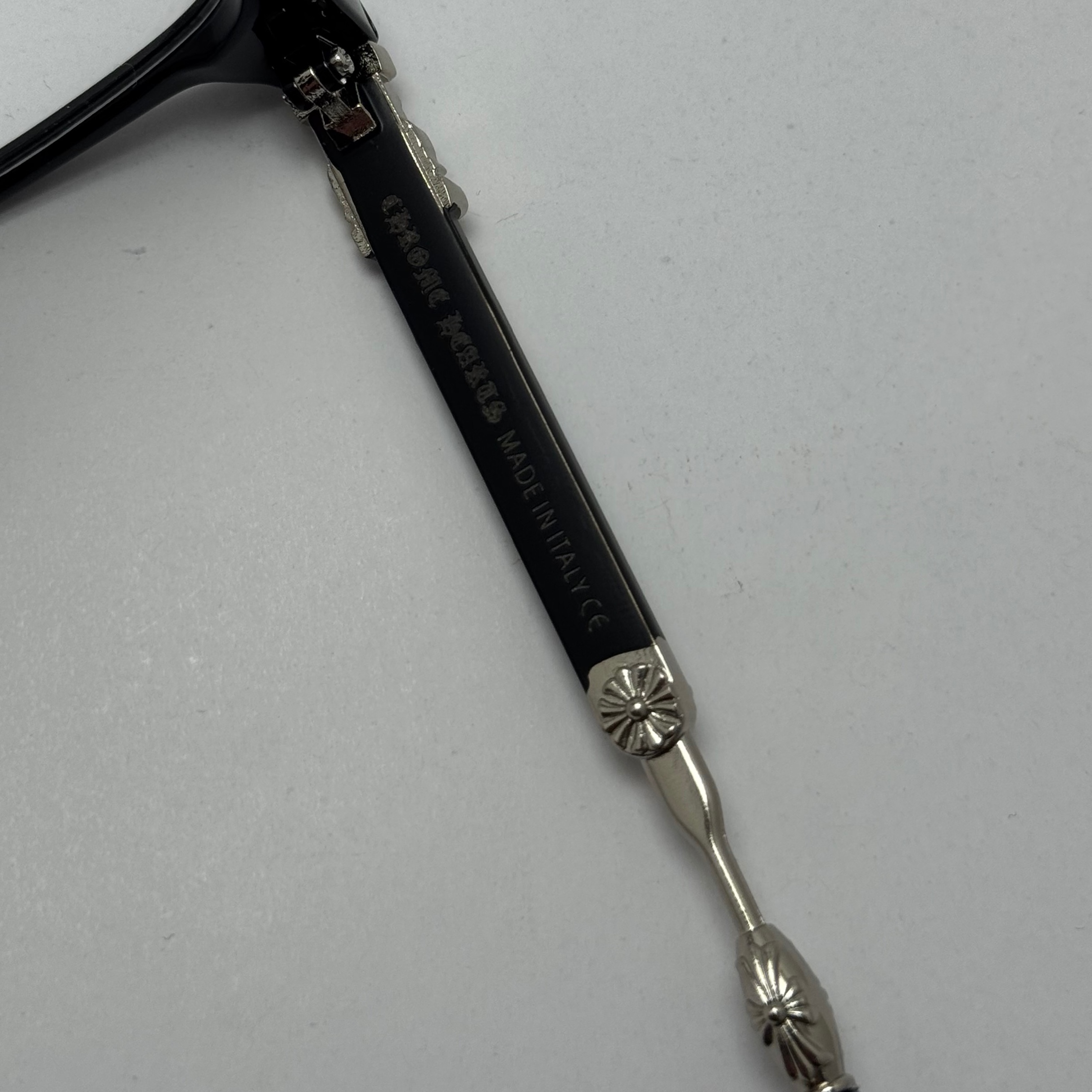 عینک بلوکات کروم هارتز مشکی نقره ای Chrome Hearts 2272 - کیفیت مستر (ارسال رایگان)