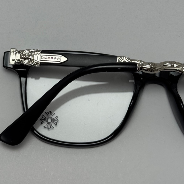 عینک بلوکات کروم هارتز مشکی نقره ای Chrome Hearts 2272 - کیفیت مستر (ارسال رایگان)