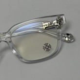 عینک بلوکات کروم هارتز کریستالی نقره ای Chrome Hearts 2273 - کیفیت مستر (ارسال رایگان)