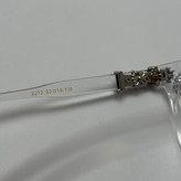 عینک بلوکات کروم هارتز کریستالی نقره ای Chrome Hearts 2273 - کیفیت مستر (ارسال رایگان)