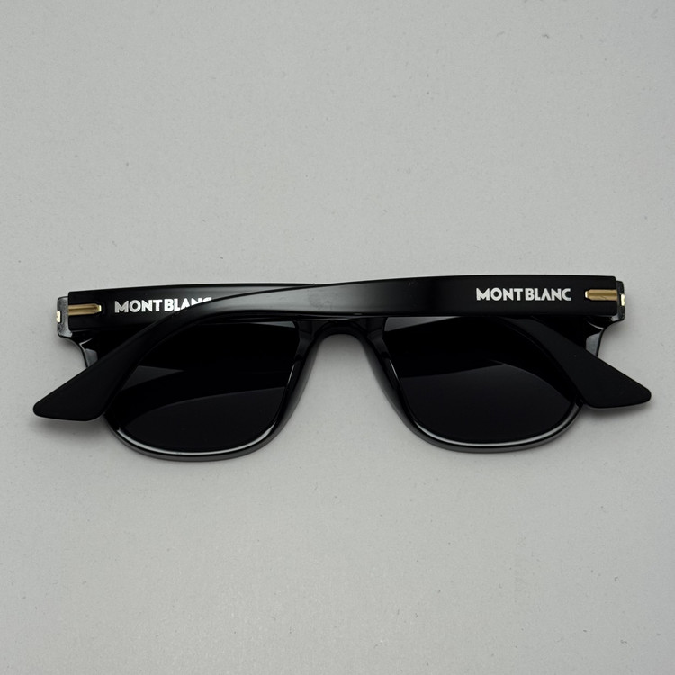 عینک آفتابی پلاریزه مون بلان MONT BLANC سبک مشکی کد MB 0302 (ارسال رایگان)