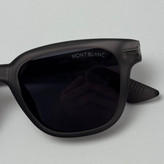 عینک آفتابی پلاریزه مون بلان MONT BLANC سبک طوسی عدسی مشکی کد MB 0302