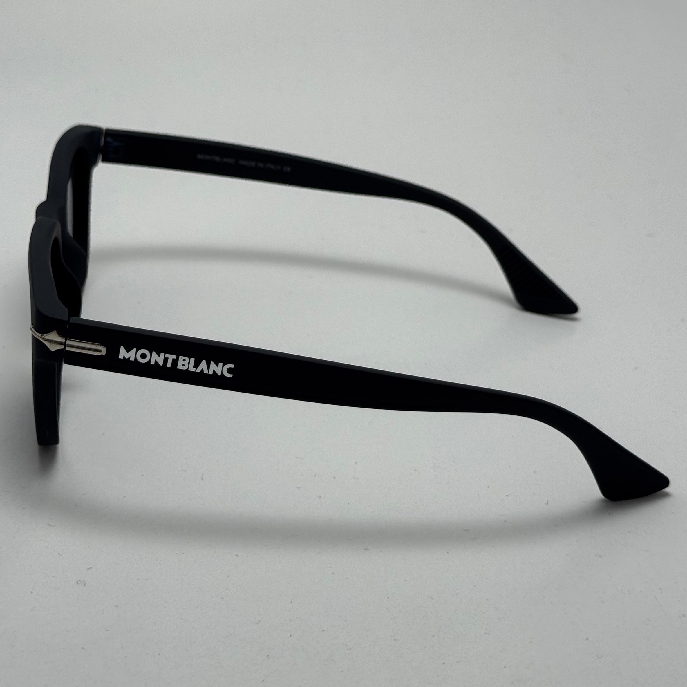 عینک آفتابی پلاریزه مون بلان MONT BLANC سبک آبی نفتی MB 0302