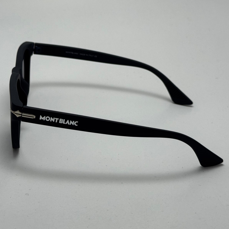 عینک آفتابی پلاریزه مون بلان MONT BLANC سبک آبی نفتی MB 0302