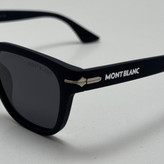 عینک آفتابی پلاریزه مون بلان MONT BLANC سبک آبی نفتی MB 0302