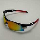 عینک آفتابی اسپرت اوکلی Oakley مدلRadar عدسی آتیشی فریم مشکی کد 806