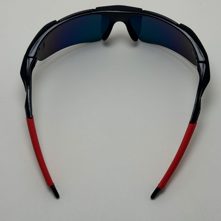 عینک آفتابی اسپرت اوکلی Oakley مدلRadar عدسی آتیشی فریم مشکی کد 806
