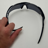 عینک آفتابی اسپرت اوکلی Oakley مدلRadar تمام مشکی کد 806 (ارسال رایگان)