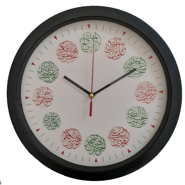 ساعت دیواری مدل 12 امام کد 402069